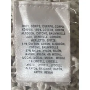 Anthropologie Knitted & Knotted Siretta Cotton Blend Beige Women’s Cardigan XS thumbnail 6