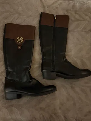 Liz Claiborne Leather Riding Boots 8 thumbnail 2