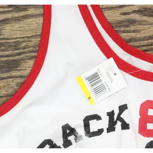 NWT Disney Juniors Mickey Track & Field Graphic Tank Top White M thumbnail 4