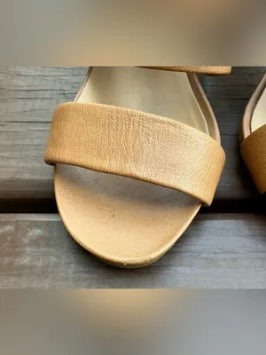 Franco Sarto Tan Strappy Block Heel Sandals🌷🌷 thumbnail 11