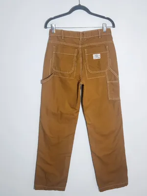 BDG Urban Outfitters Womens Golden Brown Carpenter Utility Pants Size 26 thumbnail 4