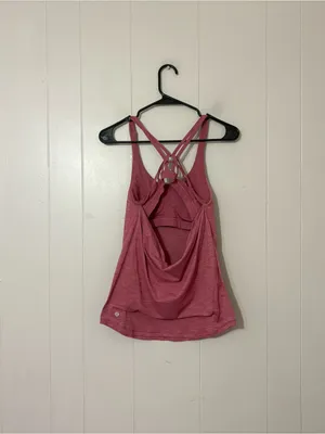 Lululemon Moment to Movement 2-in-1 Tank Cherry Tint Size 4 thumbnail 7