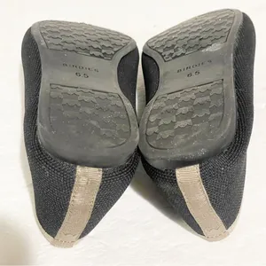 Birdies Size 6.5 The Blackbird Loafers Washable Knit Flats Jet‎ Black Women’s thumbnail 6