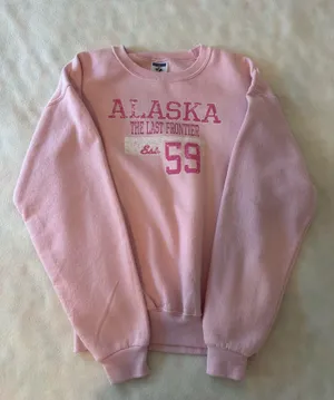 Alaska Crewneck Pink Size XS thumbnail 1