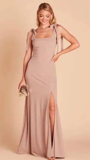 Alex Convertible Dress Taupe thumbnail 1