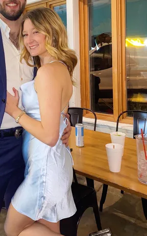 Baby Blue Mini Dress thumbnail 2