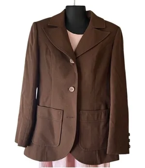 PENDLETON brown wool top blazer jacket made in USA women’s Small thumbnail 1