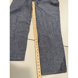NEW Amazon Essentials Pants Medium Striped Elastic Travel Linen Cotton Cottage thumbnail 6