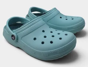 Crocs Classic Lined Clog Aqua Blue M4 W6 thumbnail 1