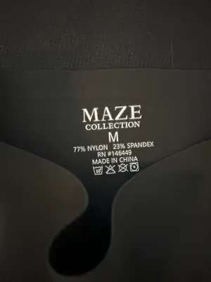 Black Leggings Size M thumbnail 3