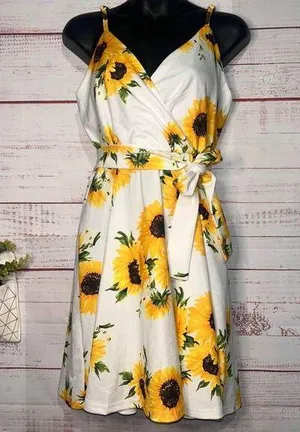 Women’s Sunflower Dress | Medium thumbnail 1