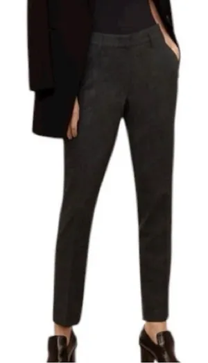 Aritzia Babaton Kendrick Pants Size 2 Gray Wool Blend Classic Trouser NWT thumbnail 1
