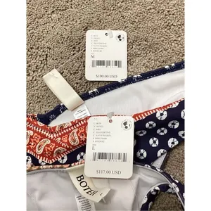New. Free People for BOTEH bikini set. L-top/M-bottom. Retails $217 thumbnail 10