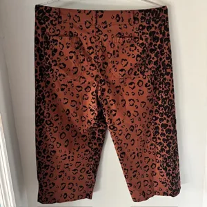 Maeve Anthropologie The Colette 26W Leopard Cropped Wide Leg High Rise Pants thumbnail 3