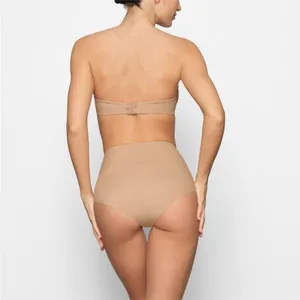 SKIMS SMOOTHING INTIMATES STRAPLESS BRA 34C NWT‎ color clay thumbnail 5