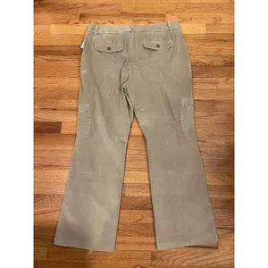 Dockers favorite fit midrise boot cut corduroy cargo 16 Tan NWT‎ Vtg Deadstock thumbnail 2