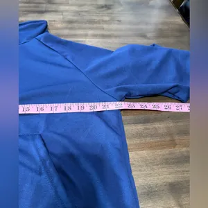 Women's Dark Blue Two Piece Casual Wear Pants and 3/4 Zip Top Size S #260801 thumbnail 5