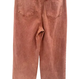 Free‎ People Wales Wide Leg Jeans Terracotta High Rise Brick Red Size 29 thumbnail 10