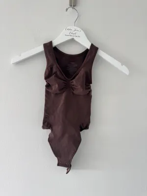 Skims Brown Sculpting Bodysuit thumbnail 4