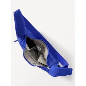 Athleta All About Small Crossbody Hobo Bag Varsity Blue thumbnail 5