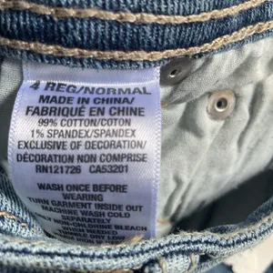 Aeropostale Bootcut Jeans 4 Regular Low Rise Flared Stretch Denim NWT thumbnail 9