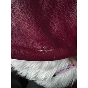 Kate Spade New York Leather Crossbody Bag - Burgundy thumbnail 2