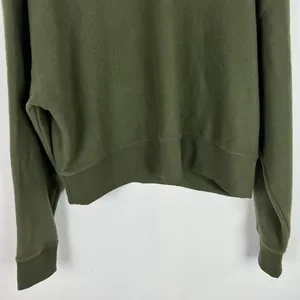 NWT Abound Brushed Knit Mock Neck Fleece Pullover in Olive Night Green Size XL thumbnail 4