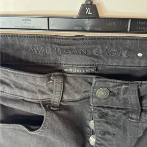 American Eagle Outfitters Black Distressed Jeans thumbnail 3