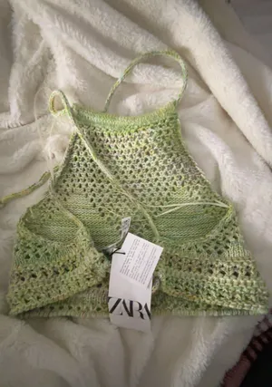 Zara Knit Top thumbnail 2