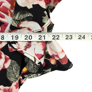 White House Black Market Fit & Flare Dress Womens XL Multicolor Floral Romantic thumbnail 6