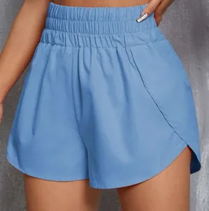 SheIn Wrap Detail Sports Shorts thumbnail 3