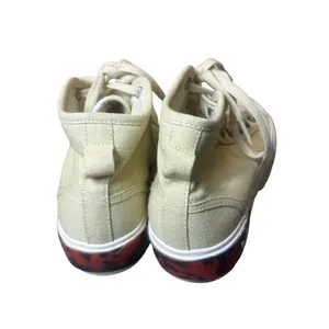 Adidas Originals Nizza Trek Shoes Sandy Beige Platform Mid Top Sneakers Womens 7 thumbnail 4