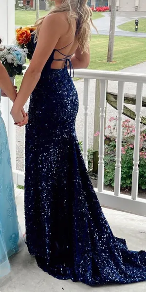 prom dress Blue Size XS thumbnail 1