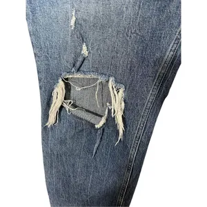 Abercrombie & Fitch Curve Love Ultra‎ High Rise 90s Straight Jeans Size 32/14 thumbnail 4
