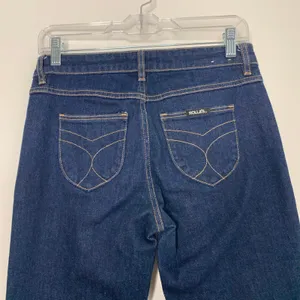 Rollas Dallas Low Bootcut Slim Boot Womens Size 25 Blue thumbnail 6
