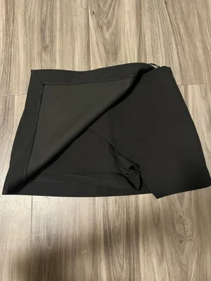 Zara Black Mini Skort thumbnail 3