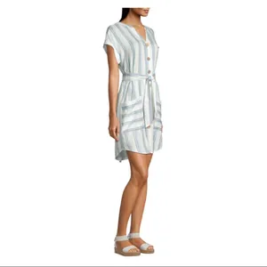 ✨ a.n.a Short Sleeve Striped Shift Dress✨ thumbnail 2