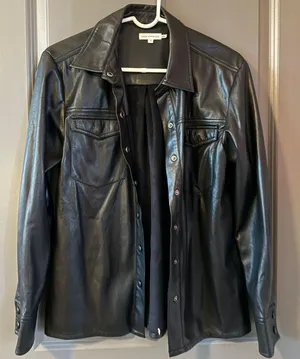 Good American Leather Jacket thumbnail 1