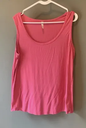 Simple Pleasures Sleep Tank Pink Size XL thumbnail 1