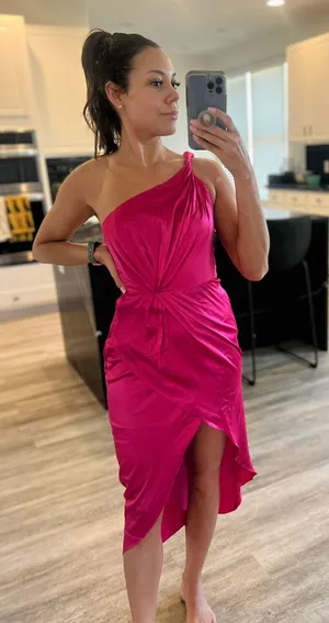 Satin Dress thumbnail 1