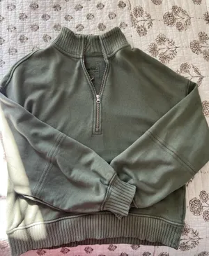 Aerie Quarter-Zip Pullover thumbnail 1
