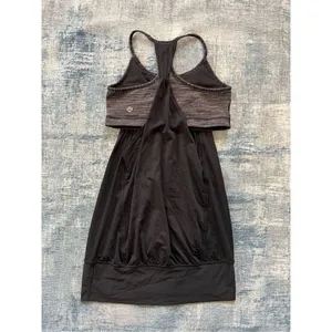 Lululemon No Limits Black / Wee Are From Space Black Cashew Tank Top Size 4 thumbnail 6
