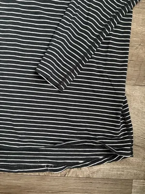 Lululemon Emerald Long Sleeve In Grey and White Sz 8 thumbnail 6