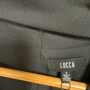 Lucca‎ Black Cutout Neck Dress Size Small thumbnail 7