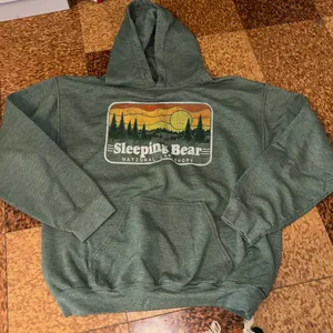 Gildan Sleeping Bear hoodie thumbnail 1