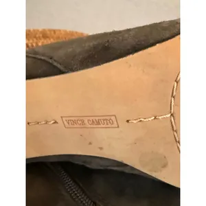 Vince Camuto Womens Dark Olive‎ Green Suede Stiletto Ankle Booties Pointed Toe thumbnail 8
