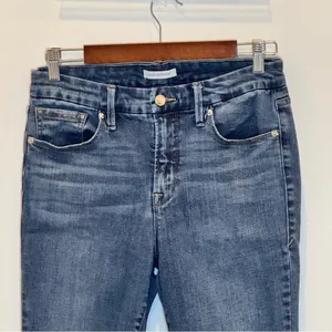 Good American Size 10/30‎ Good Legs Ankle Split Hem Skinny Jeans Style thumbnail 2