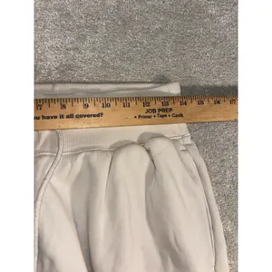 Nike Sportswear Phoenix Fleece High Waisted Oversized Sweatpants Womens M Beige thumbnail 11