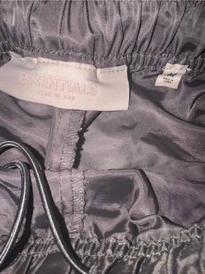 Fear of God Essentials Nylon Running Shorts Black Size M thumbnail 5