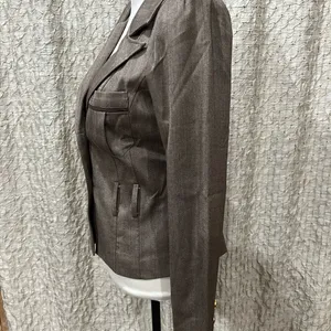 Grass collection juniors Brown blazer size‎ medium thumbnail 4